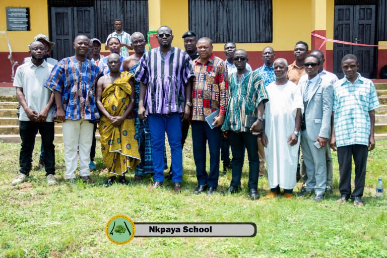 NKWANTA SOUTH MP AND MCE COMMISSION AND HAND OVER NKPAYA SCHOOL BLOCK AND KECHEIBI SCHOOL RECEIVES MAJOR FACELIFT FOLLOWING COMMUNITY APPEAL.